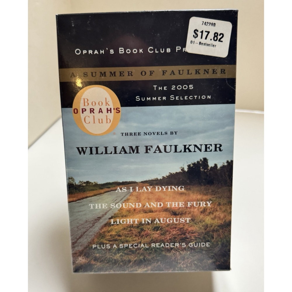 A Summer of Faulkner 2005 Summer Collection Oprah Book Club 3 Novels Sealed New